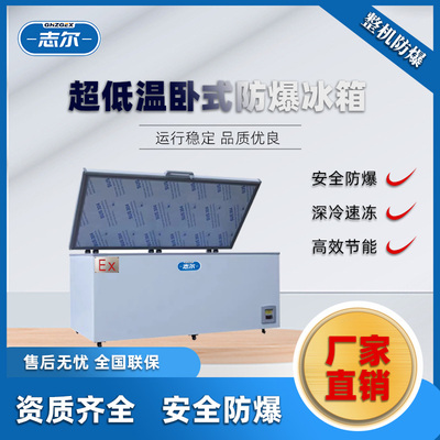 超低温卧式防爆冰柜